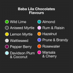 Baba Lila Chocolates Flavours